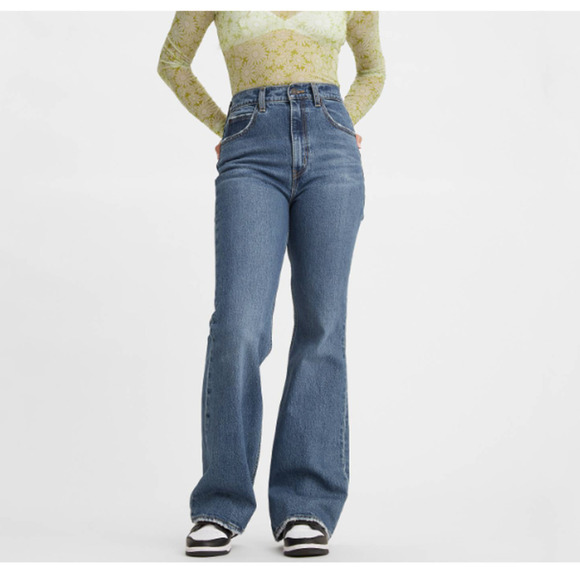 Levi's 70s High Flare High Waist Flare Leg Jeans NWT Size 25 - Picture 1 of 12